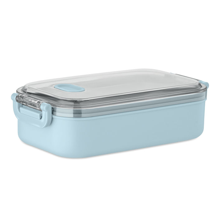 Boîte à lunch personnalisée 750 ml en PP Hoagie bleu bébé